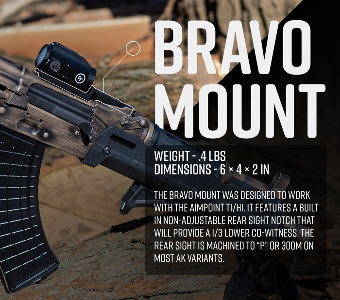 Attero Arms Bravo Mount Header